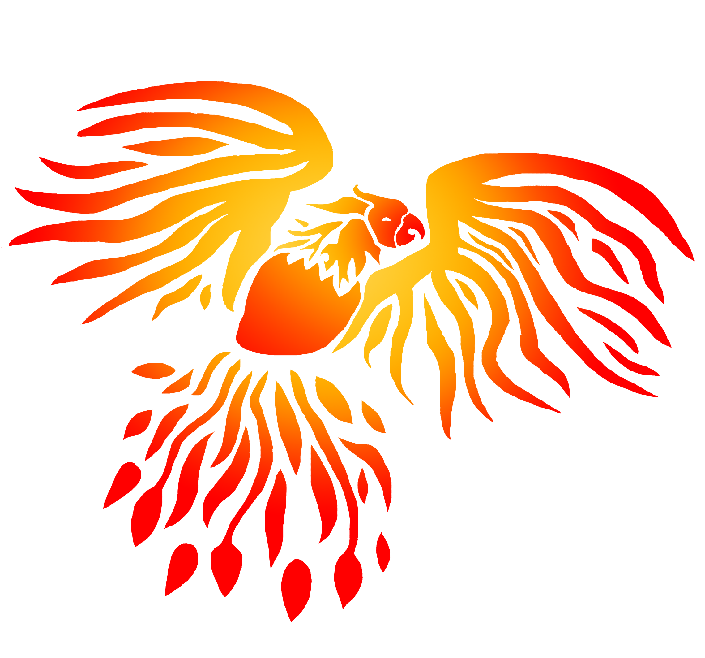 Phoenix Symbol Red Original Design